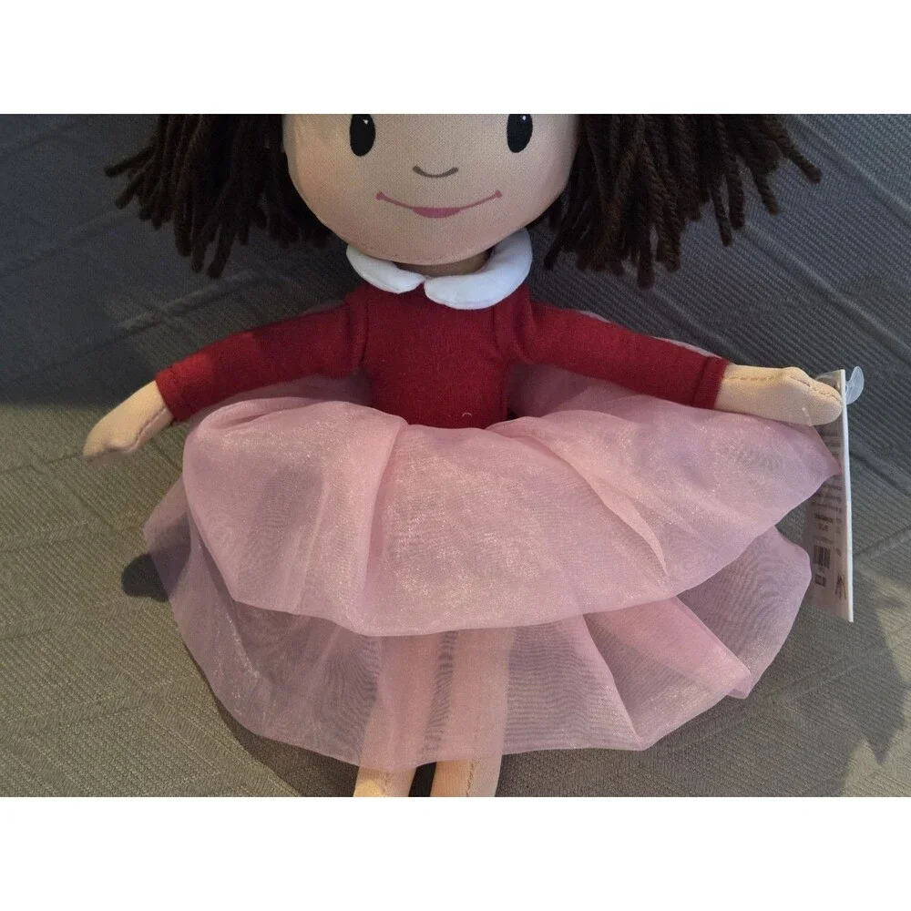MerryMakers 12 Inch Lola Dutch Plush doll, Children's Book Character